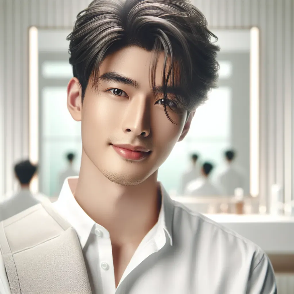 시스루 댄디컷 셀프 스타일링 5분 완성! 초보자를 위한 특급 비법